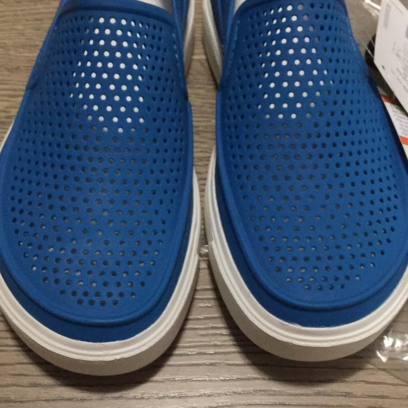 Boys blue Citilane Roka slip on beach 37eu US 4 - Picture 4 of 8